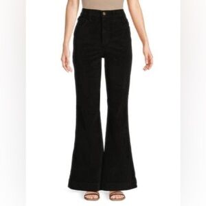 Favorite Daughter Black Corduroy Trousers